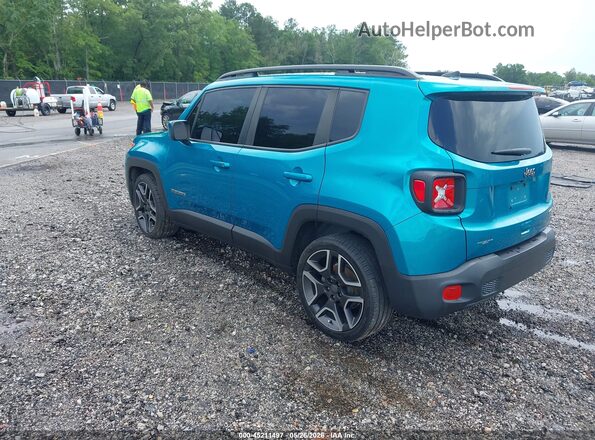 ZACNJCBB9MPM70916 2021 JEEP RENEGADE Teal უკანა მარცხენა