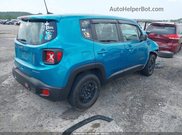 ZACNJDA14NPN57946 2022 JEEP RENEGADE Teal Հետևի աջ