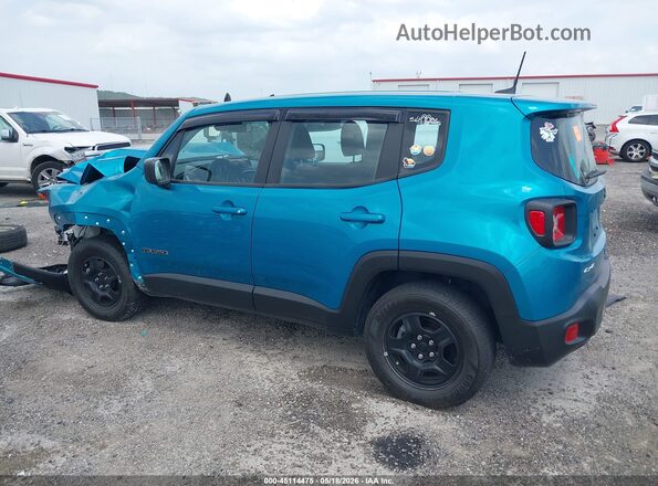 ZACNJDA14NPN57946 2022 JEEP RENEGADE Teal 