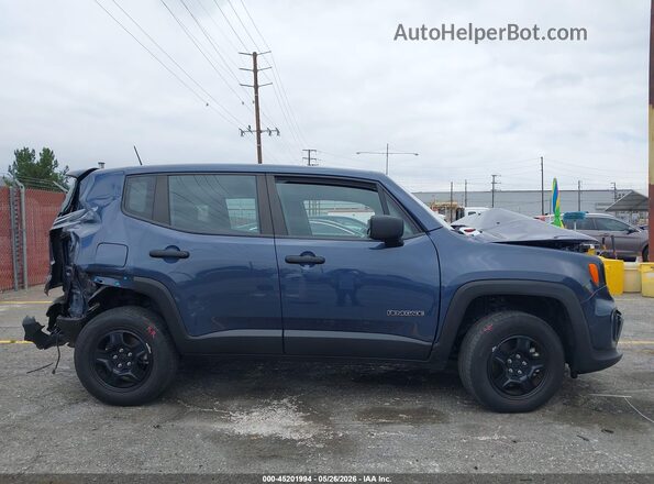 ZACNJDAB0MPN37281 2021 JEEP RENEGADE Dark Blue 360 interior view