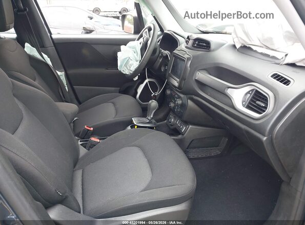 ZACNJDAB0MPN37281 2021 JEEP RENEGADE Dark Blue Front interior view