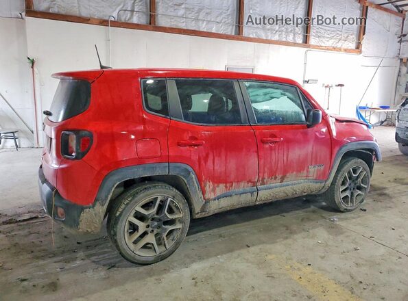 ZACNJDAB2MPN31353 2021 JEEP RENEGADE Red Rear right