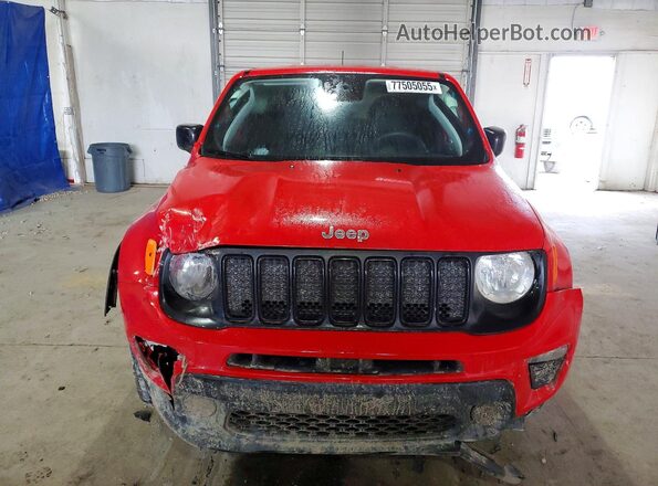 ZACNJDAB2MPN31353 2021 JEEP RENEGADE Red Front view