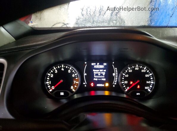 ZACNJDAB2MPN31353 2021 JEEP RENEGADE Red Instrument cluster view