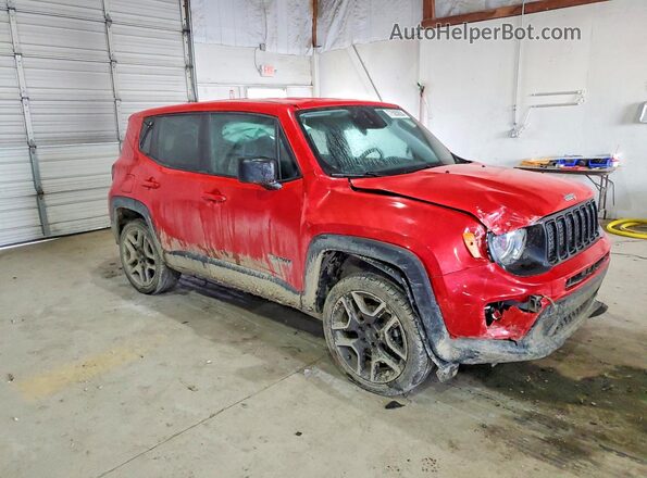 ZACNJDAB2MPN31353 2021 JEEP RENEGADE Red Front right