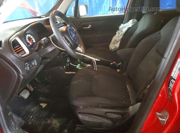 ZACNJDAB2MPN31353 2021 JEEP RENEGADE Red Front interior view