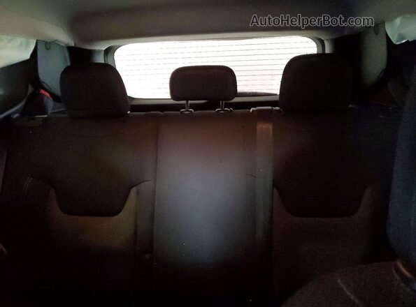 ZACNJDAB2MPN31353 2021 JEEP RENEGADE Red Rear seats view