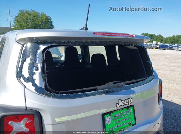 ZACNJDAB3MPN30597 2021 JEEP RENEGADE Silver Вид спереду