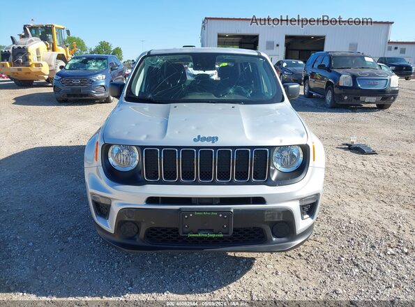 ZACNJDAB3MPN30597 2021 JEEP RENEGADE Silver Вид щитка приладів