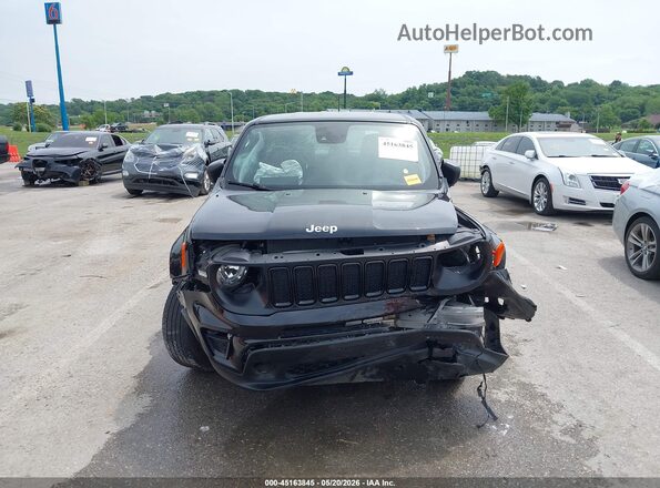 ZACNJDAB4MPN13761 2021 JEEP RENEGADE Black Вид щитка приладів