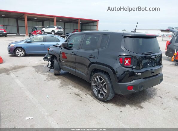 ZACNJDAB4MPN13761 2021 JEEP RENEGADE Black Задня ліва чверть