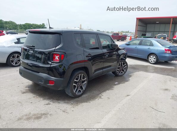 ZACNJDAB4MPN13761 2021 JEEP RENEGADE Black Задня права чверть