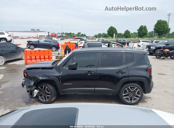 ZACNJDAB4MPN13761 2021 JEEP RENEGADE Black Панорамний вид салону 360°