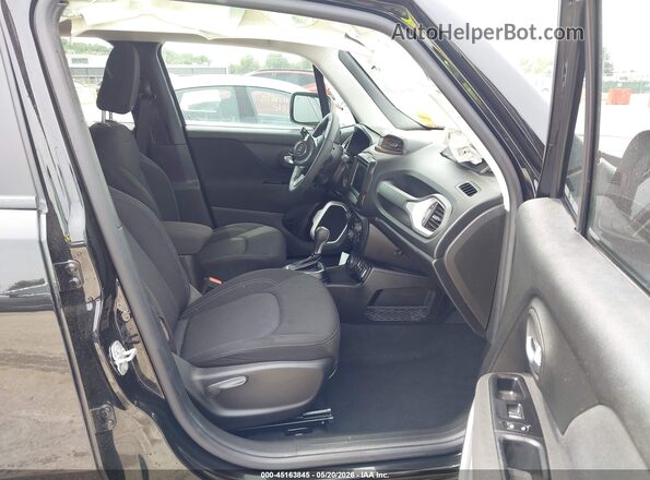 ZACNJDAB4MPN13761 2021 JEEP RENEGADE Black Вид салону спереду