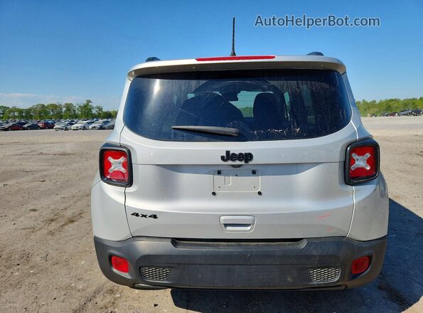ZACNJDAB6MPM32647 2021 JEEP RENEGADE Silver Вид ззаду
