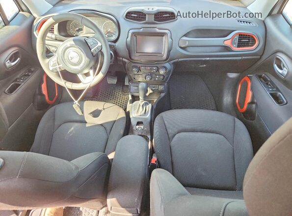 ZACNJDAB6MPM32647 2021 JEEP RENEGADE Silver Вид панелі приладів