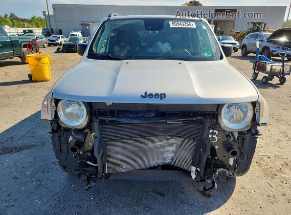 ZACNJDAB6MPM32647 2021 JEEP RENEGADE Silver Вид спереду