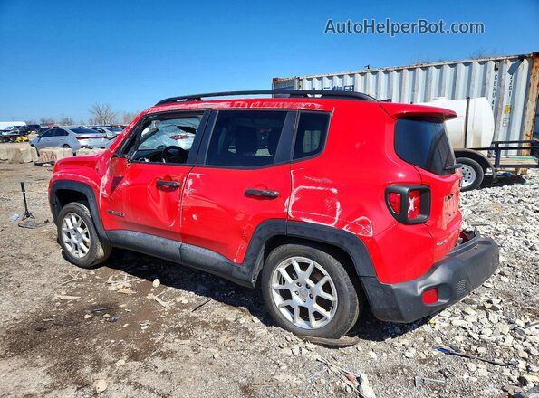 ZACNJDAB6MPN30450 2021 JEEP RENEGADE Red Հետևի ձախ