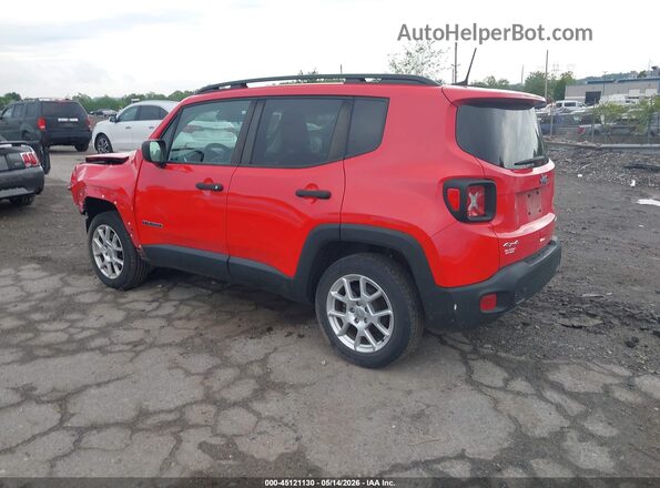 ZACNJDAB8MPM36490 2021 JEEP RENEGADE Red Հետևի ձախ