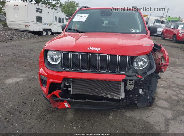 ZACNJDAB8MPM36490 2021 JEEP RENEGADE Red Դիմացի տեսք