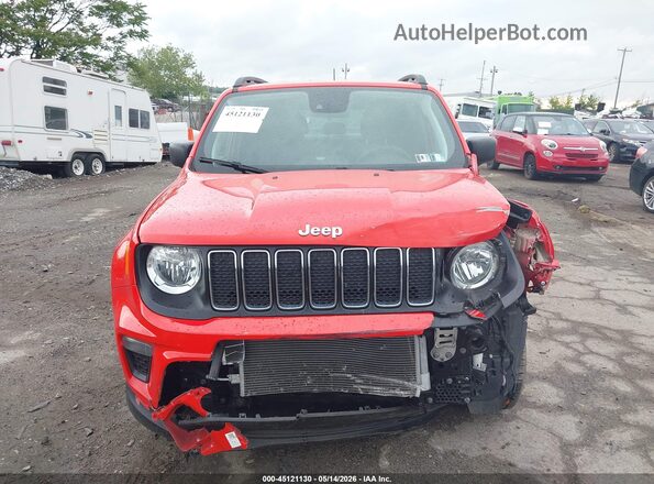 ZACNJDAB8MPM36490 2021 JEEP RENEGADE Red Սարքավորումների վահանակի տեսք