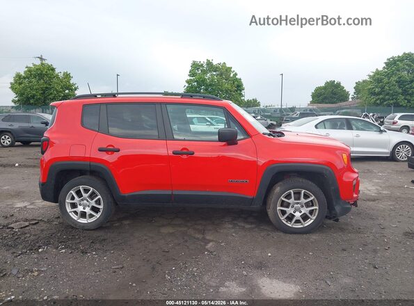 ZACNJDAB8MPM36490 2021 JEEP RENEGADE Red Սալոնի հետևի տեսք