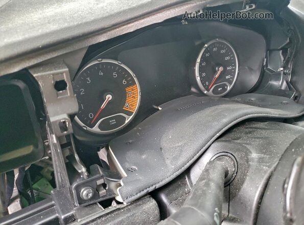 ZACNJDB10NPN90182 2022 JEEP RENEGADE White Instrument cluster view