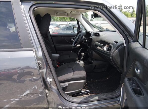 ZACNJDB10PPP17161 2023 JEEP RENEGADE Gray ძრავის განყოფილების ხედი