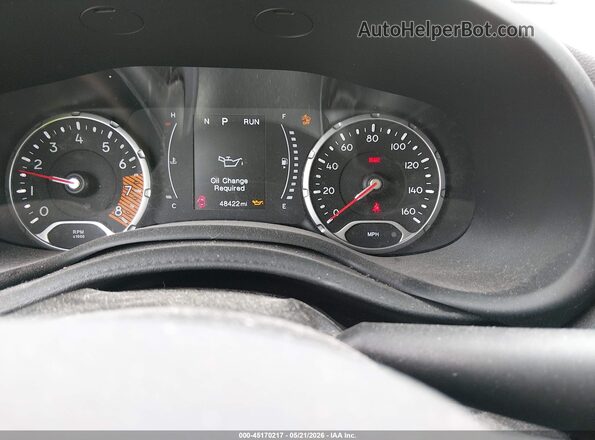 ZACNJDB10PPP17161 2023 JEEP RENEGADE Gray ხელსაწყოთა პანელის ხედი