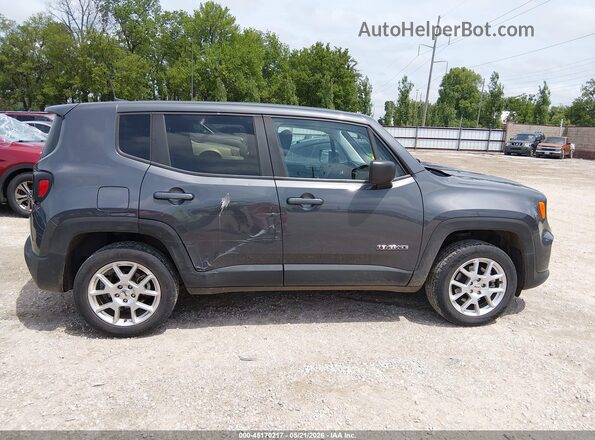 ZACNJDB10PPP17161 2023 JEEP RENEGADE Gray 