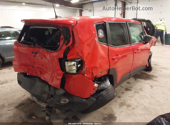 ZACNJDB10PPP58616 2023 JEEP RENEGADE Red Задня права чверть