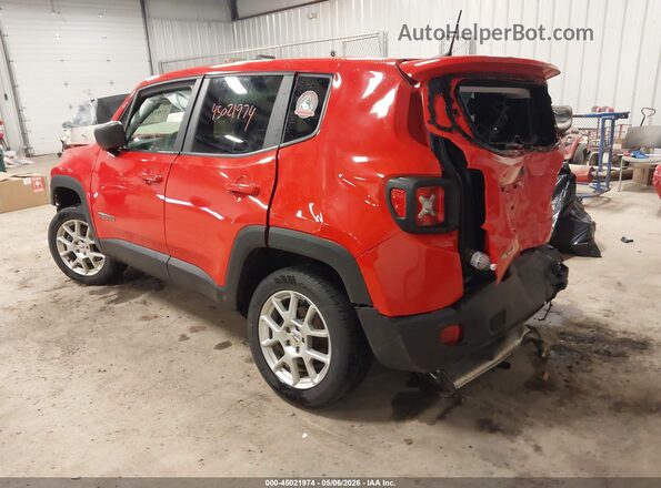 ZACNJDB10PPP58616 2023 JEEP RENEGADE Red Задня ліва чверть
