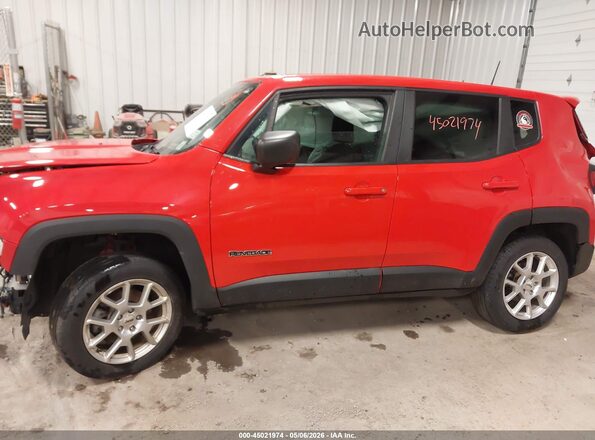 ZACNJDB10PPP58616 2023 JEEP RENEGADE Red Панорамний вид салону 360°