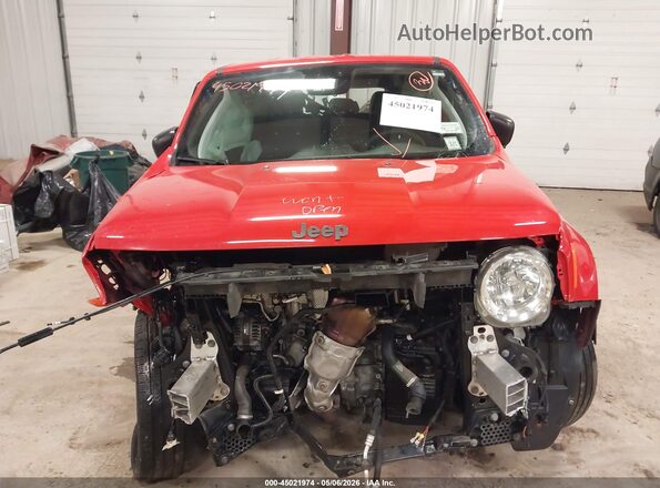 ZACNJDB10PPP58616 2023 JEEP RENEGADE Red Вид щитка приладів