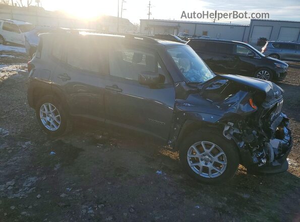 ZACNJDB11MPM20542 2021 JEEP RENEGADE Blue Delantero derecho