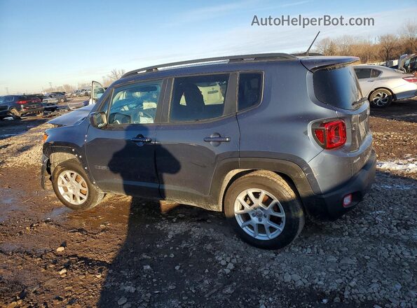 ZACNJDB11MPM20542 2021 JEEP RENEGADE Blue Trasero izquierdo