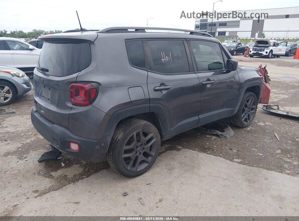ZACNJDB11MPM62242 2021 JEEP RENEGADE Серый 
