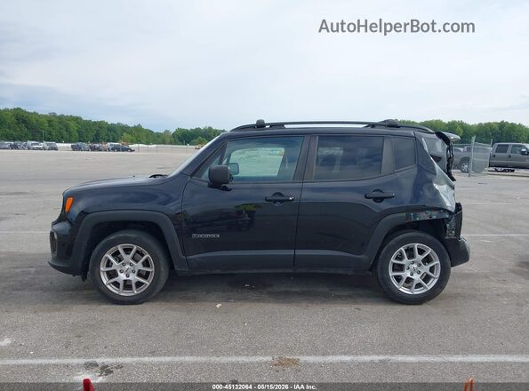 ZACNJDB11NPN48443 2022 JEEP RENEGADE Black Սալոնի 360 աստիճան տեսք