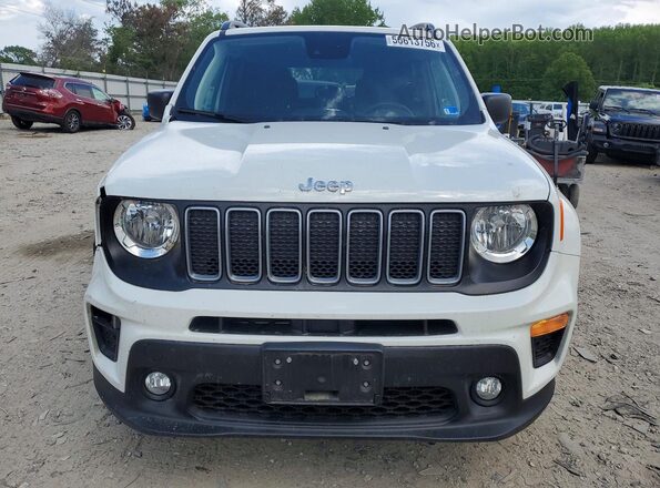 ZACNJDB11NPN90322 2022 JEEP RENEGADE White Вид спереду