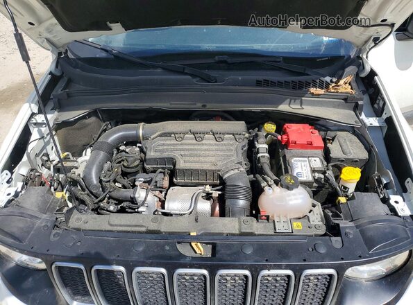 ZACNJDB11NPN90322 2022 JEEP RENEGADE White Вид підкапотного простору