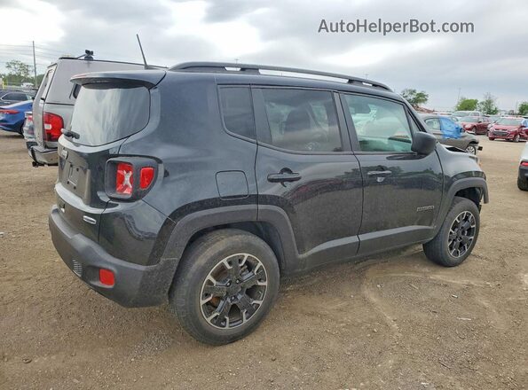 ZACNJDB12NPN44692 2022 JEEP RENEGADE Черный Задняя правая четверть