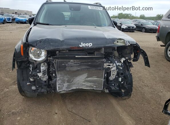 ZACNJDB12NPN44692 2022 JEEP RENEGADE Черный Вид спереди