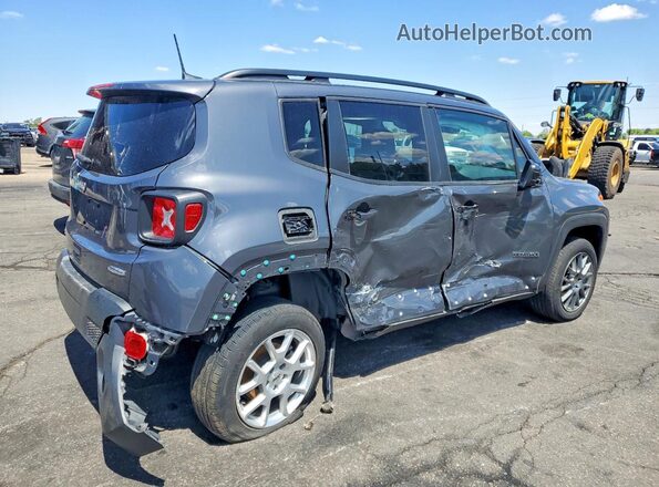 ZACNJDB12NPN56745 2022 JEEP RENEGADE Gray Задня права чверть
