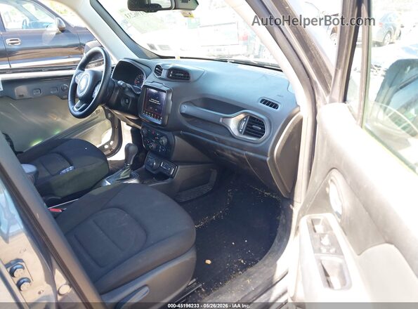 ZACNJDB13NPN69827 2022 JEEP RENEGADE Gray Widok wnętrza z przodu