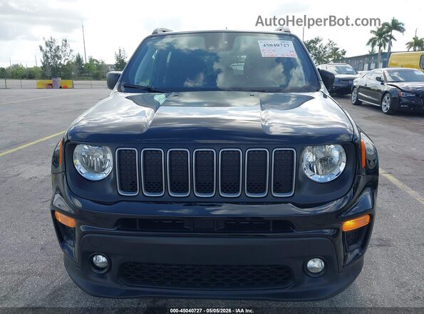 ZACNJDB14NPN83204 2022 JEEP RENEGADE Black Widok z przodu