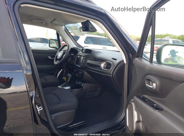 ZACNJDB14NPN83204 2022 JEEP RENEGADE Black Widok wnętrza z przodu