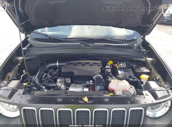 ZACNJDB14NPN83204 2022 JEEP RENEGADE Black Widok z tyłu