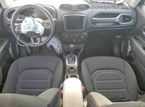 ZACNJDB15NPN44539 2022 JEEP RENEGADE Blue Vista del salpicadero