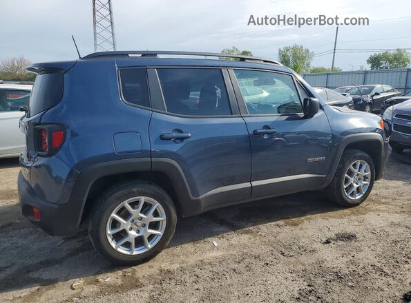 ZACNJDB15NPN44539 2022 JEEP RENEGADE Blue Trasero derecho