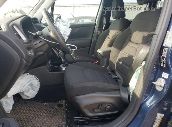 ZACNJDB15NPN44539 2022 JEEP RENEGADE Blue Vista interior delantera